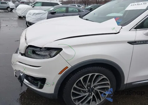 2019 Lincoln Nautilus Reserve z USA, uszkodzony, nr VIN 2LMPJ8L95KBL16838